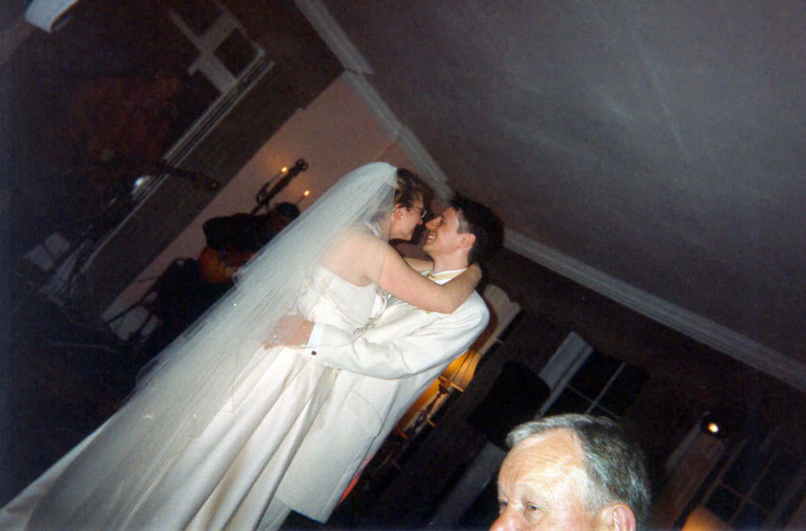 Charlotte & Tom dancing whilst being ignored by Robin Caven-Atack